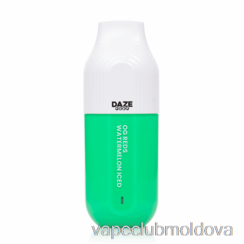 Vape Pod Kit 7 Daze Egge 3000 De Unică Folosință și Roșii Pepene Verde înghețat